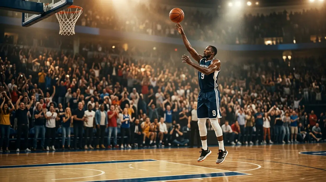 NBA player prop bet research illustration showing decimal odds, hit-rate breakdowns and stat-line comparisons for UK punters